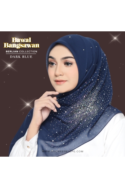 BAWAL BANGSAWAN LUXE BERLIAN - DARK BLUE